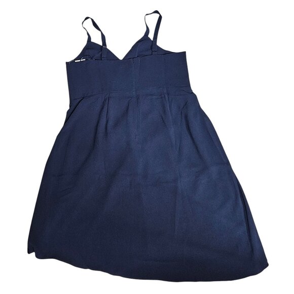 Dress the Population Women's Owen Plunge Neck Faux Wrap A-line Dress, 3X, NWT - Picture 3 of 12